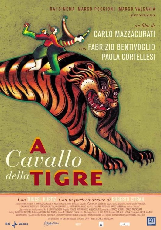 Locandina A cavallo della tigre